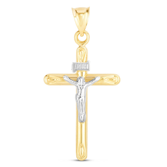 Royal Chain 14K Gold Medium Crucifix Cross MD212