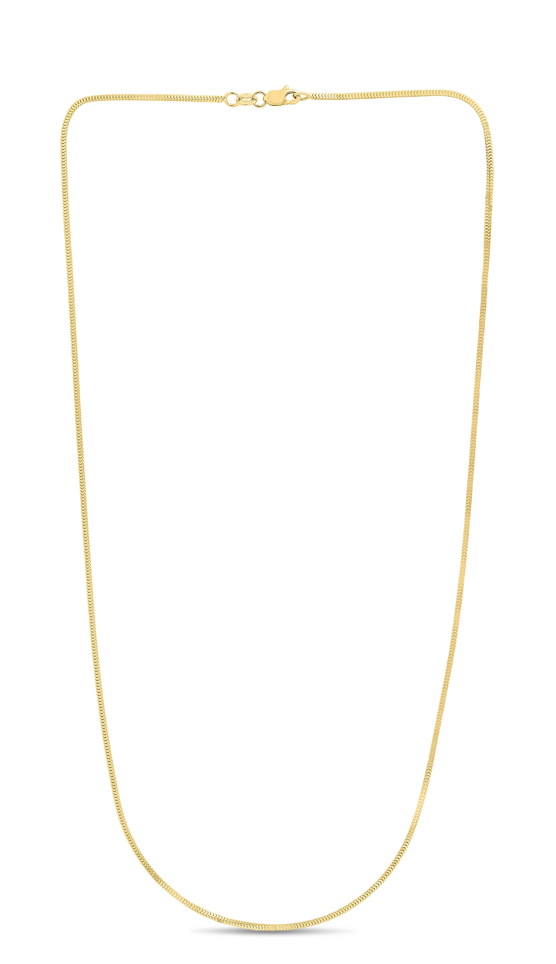 Royal Chain 14K Gold 1.1mm Milano Chain MIL010