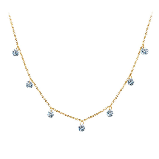 Lafonn Frameless Raindrop Necklace