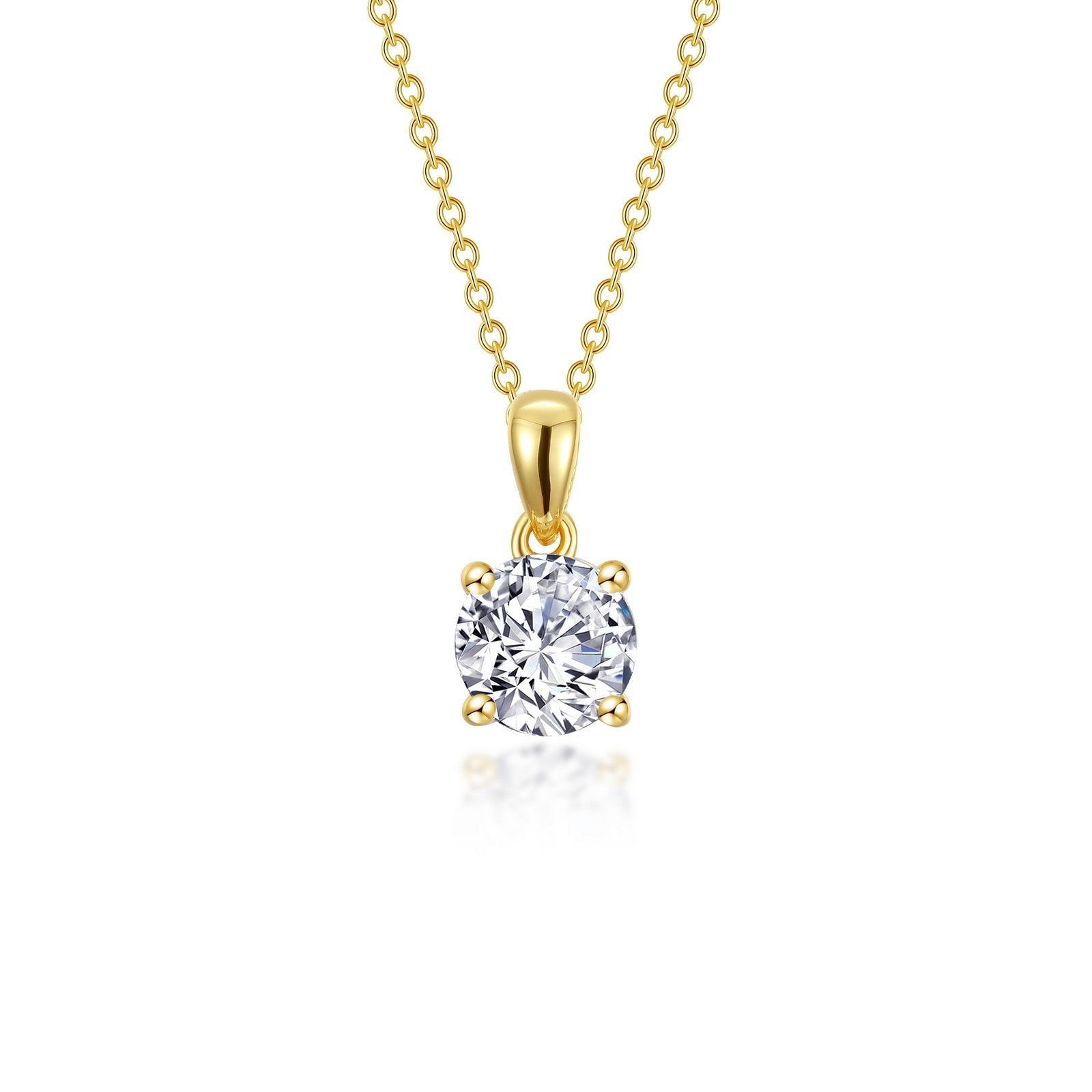 lafonn-1-5-ctw-4-prong-solitaire-necklace