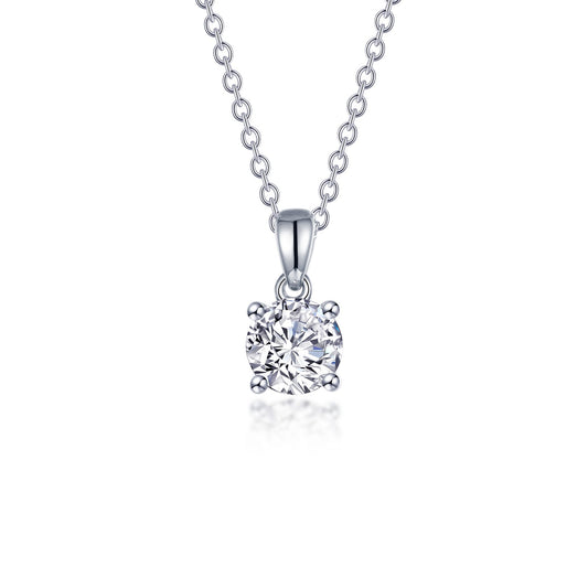lafonn-1-5-ctw-4-prong-solitaire-necklace