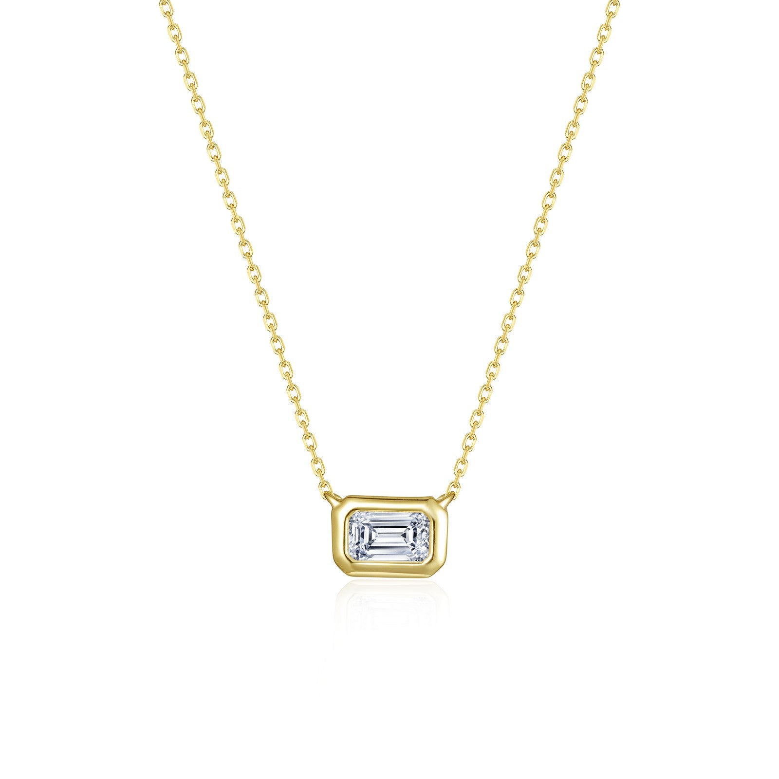 lafonn-emerald-east-west-solitaire-choker