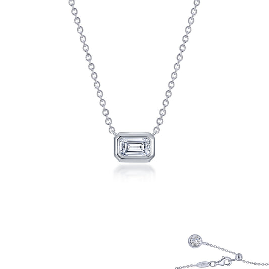 lafonn-east-west-bezel-set-emerald-cut-solitaire-choker-necklace