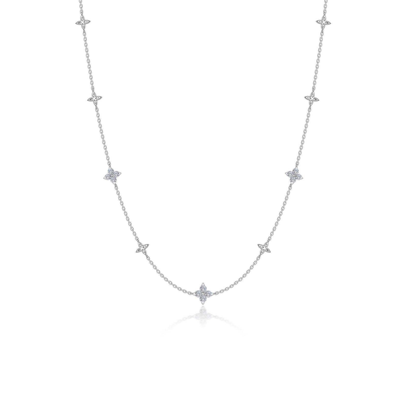 Lafonn Trillium Station Necklace