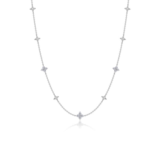 Lafonn Trillium Station Necklace
