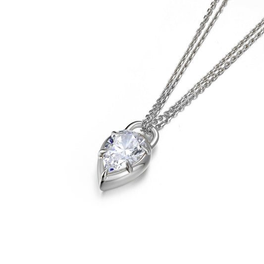 lafonn-double-chain-pear-necklace