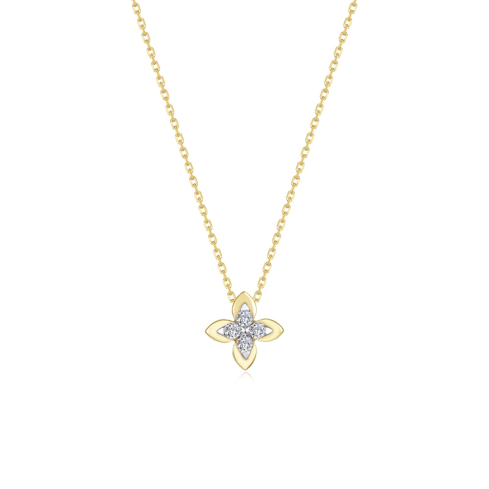 Lafonn Magnolia Blossom Necklace