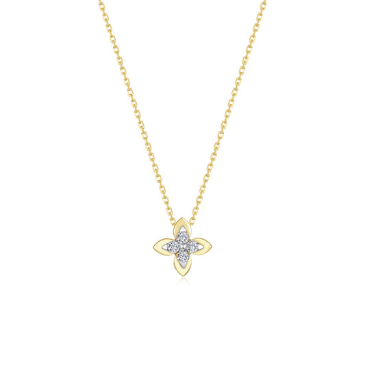 Lafonn Magnolia Blossom Necklace