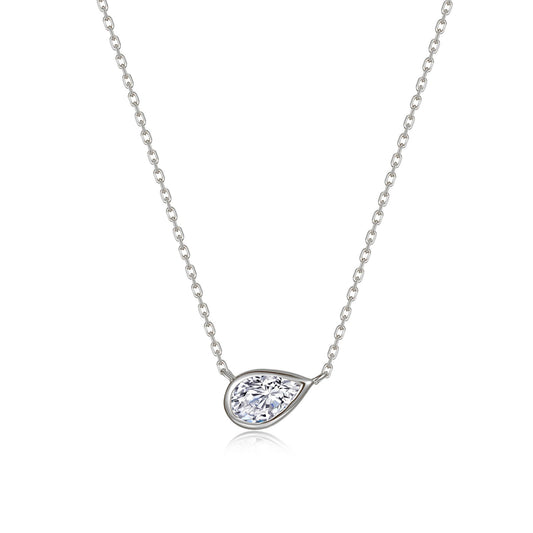 lafonn-east-west-bezel-pear-solitaire-necklace