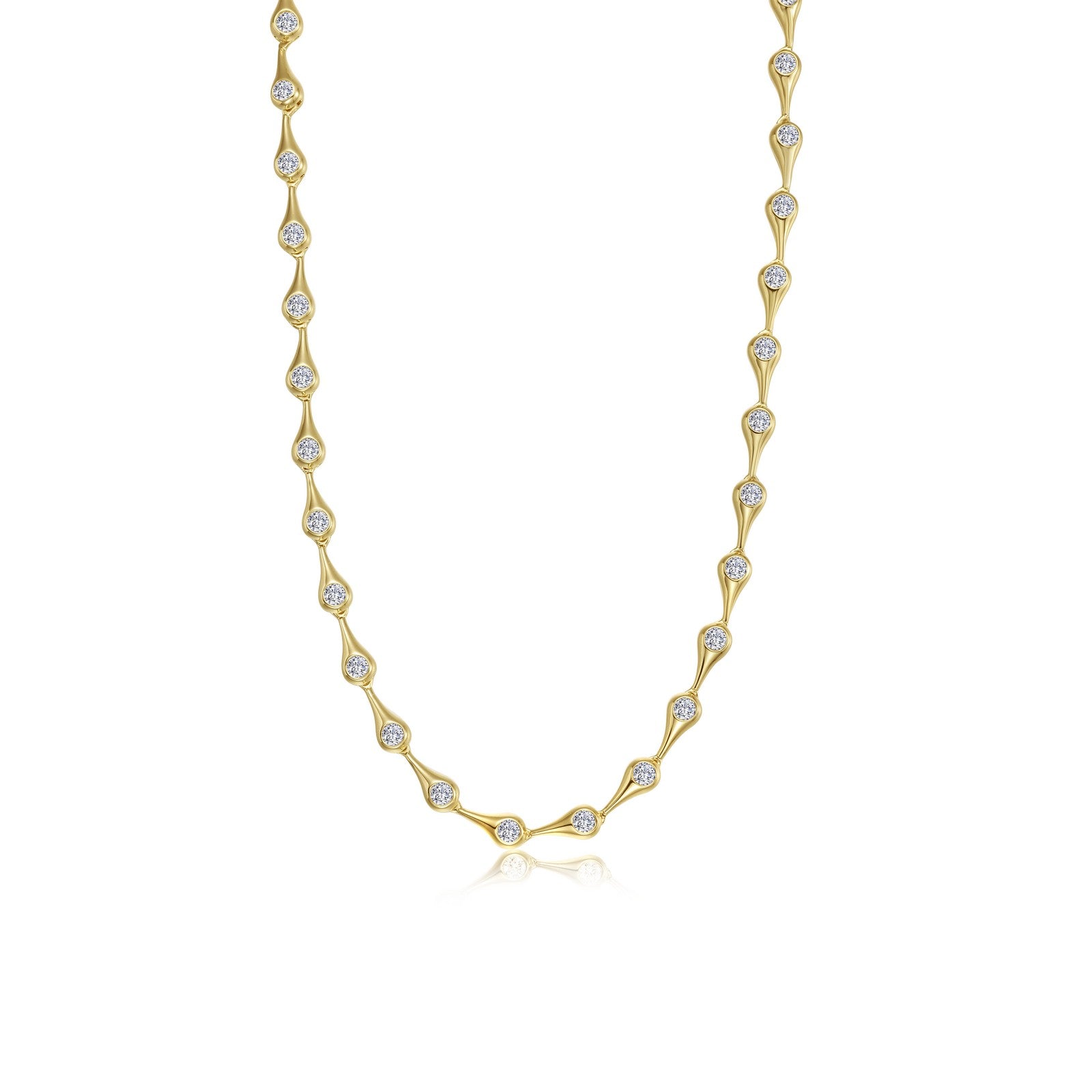 lafonn-teardrop-bezel-line-necklace