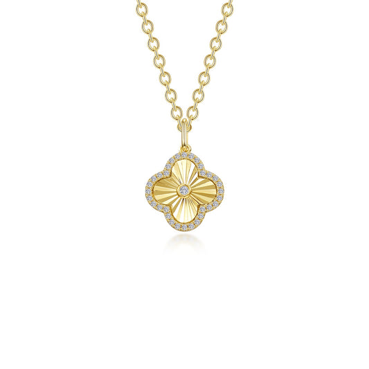 Lafonn 0.6 CTW Halo Necklace