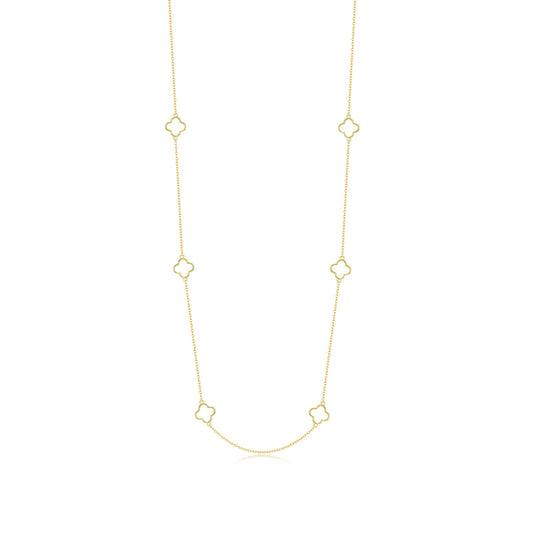 Lafonn Clover In Bloom Necklace