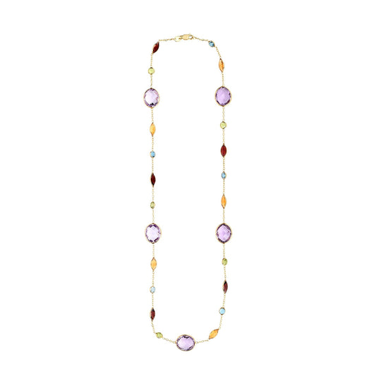 Royal Chain 14K Gold Semi-Precious Necklace NCK1968