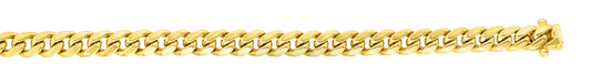 14K Gold 3.2mm Miami Cuban Chain