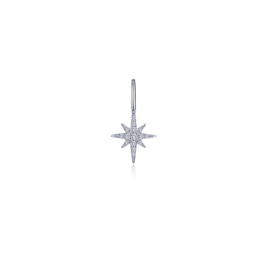 Lafonn North Star Charm Pendant