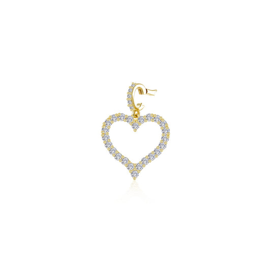 Lafonn Amara Open Heart Pendant Charm