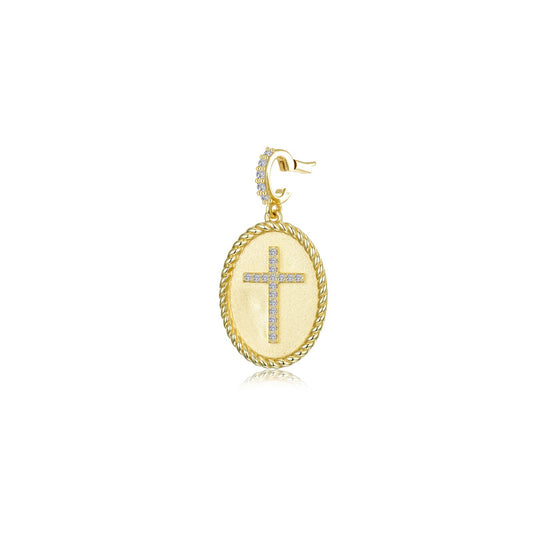 Lafonn Faith Medallion Pendant Charm
