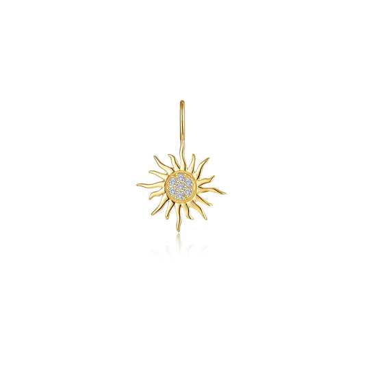 Lafonn Golden Sun Charm Pendant