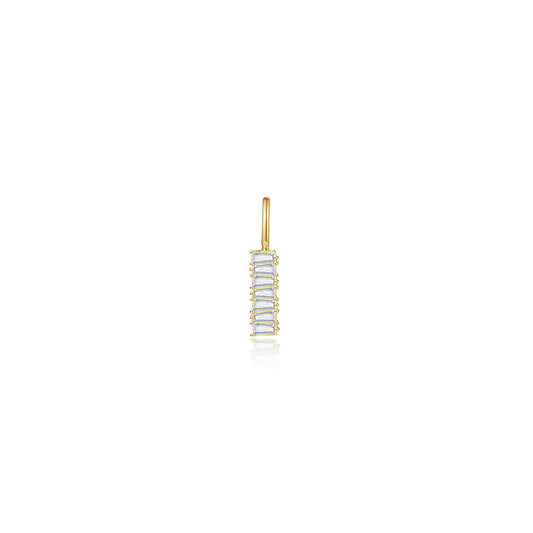 Lafonn Baguette Bar Charm Pendant