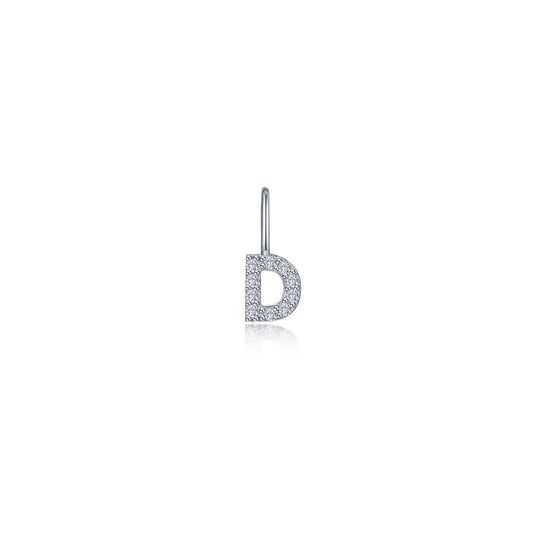 Lafonn Letter D Charm Pendant