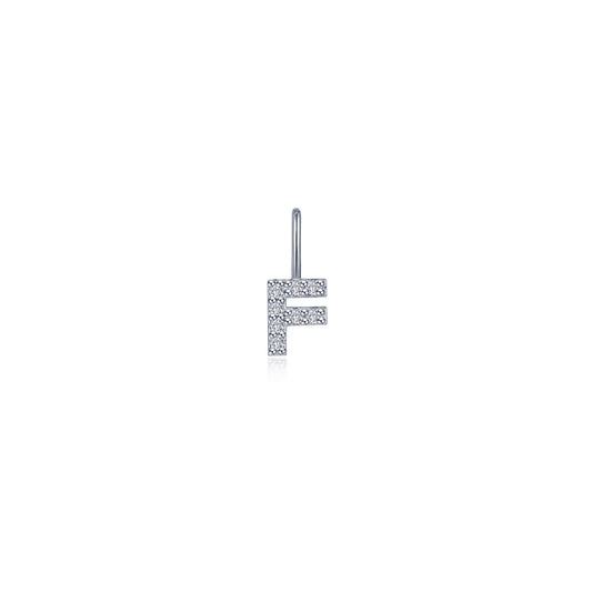 Lafonn Letter F Charm Pendant
