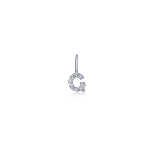 Lafonn Letter G Charm Pendant