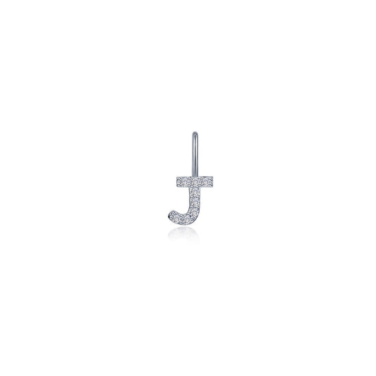 Lafonn Letter J Charm Pendant
