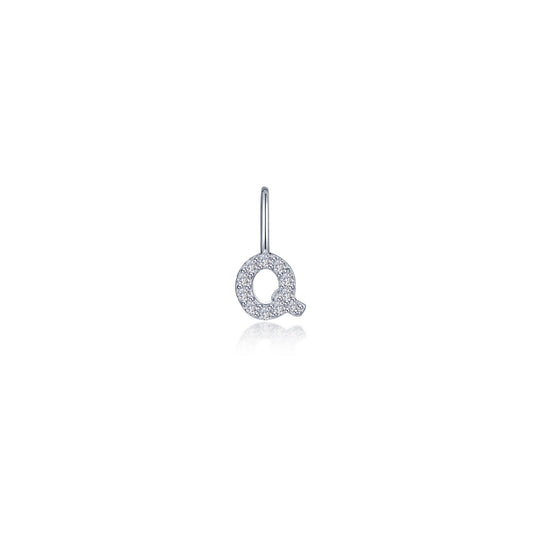Lafonn Letter Q Charm Pendant