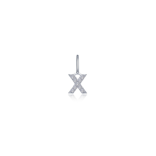 Lafonn Letter x Charm Pendant