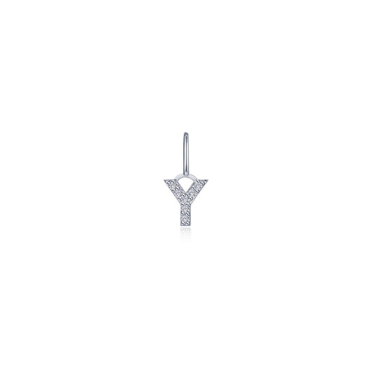 Lafonn Letter Y Charm Pendant
