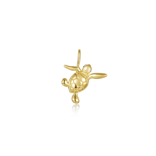 Lafonn Marina Sea Turtle Pendant Charm