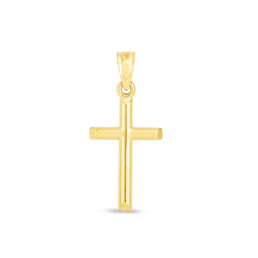Royal Chain 14K Gold Petite Cross PD218