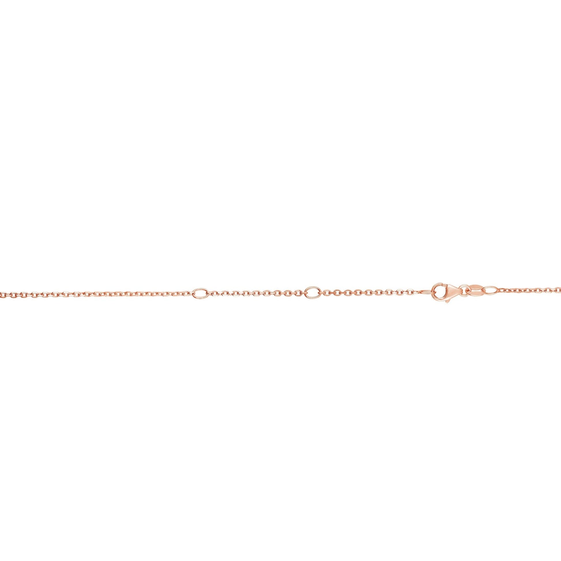 Royal Chain 14K Gold 1.2mm Double Extendable Cable Chain PEERF030