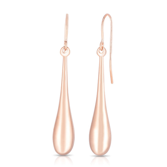 Royal Chain 14K Gold Polished Graduated Tear Drop Earring ER2911