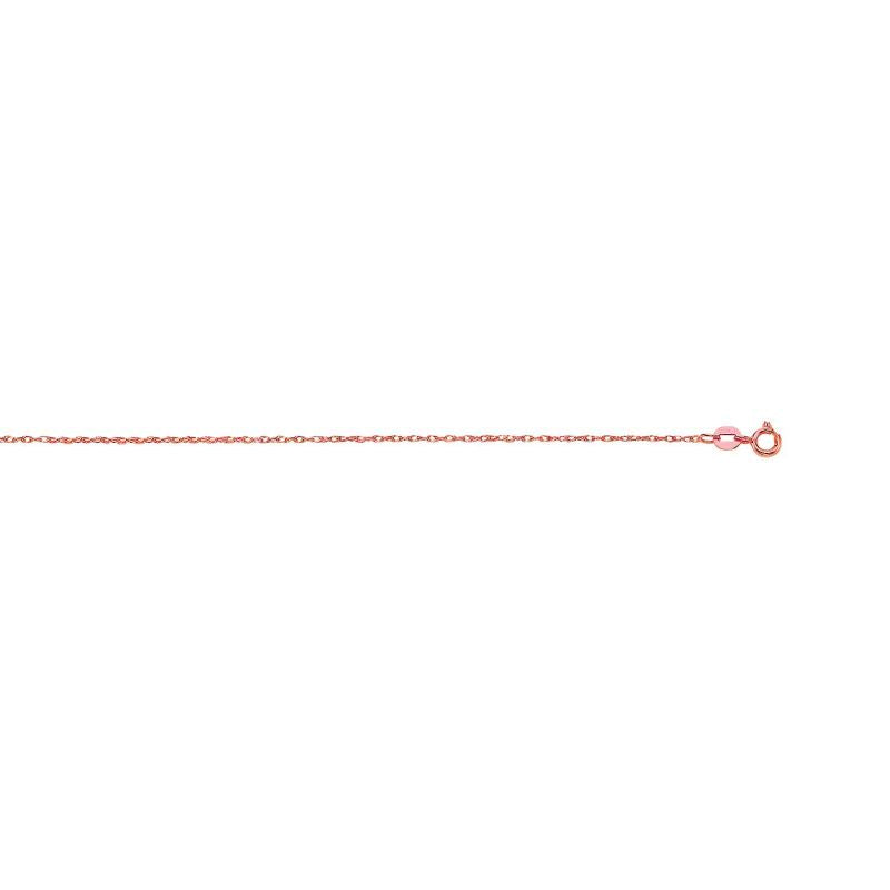 Royal Chain 14K Gold .85mm Machine Rope Chain (Carded) PK5R18