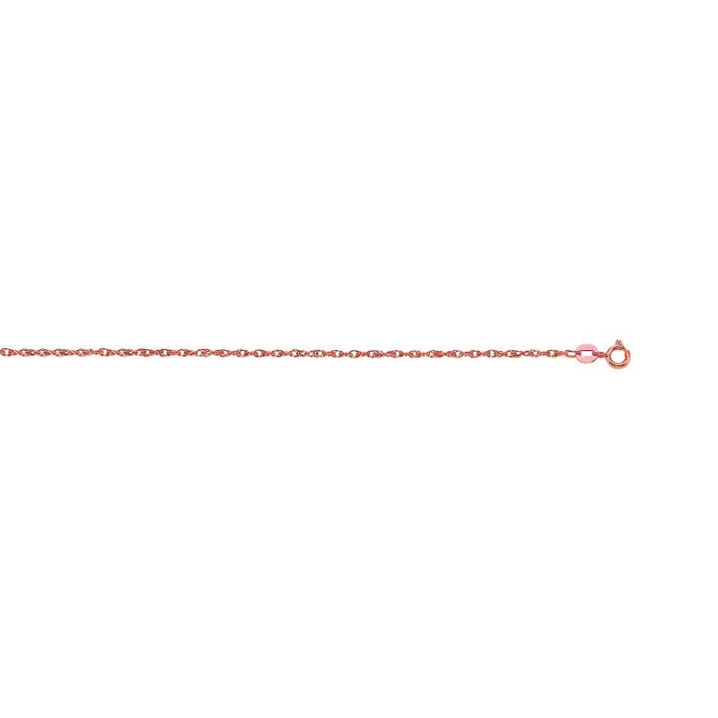 Royal Chain 14K Gold .95mm Machine Rope Chain (Carded) PK6R16