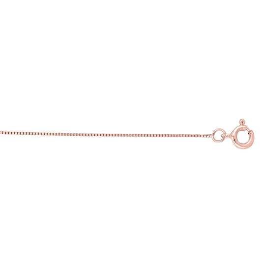 Royal Chain 14K Gold .45mm Classic Box Chain PKBOX028