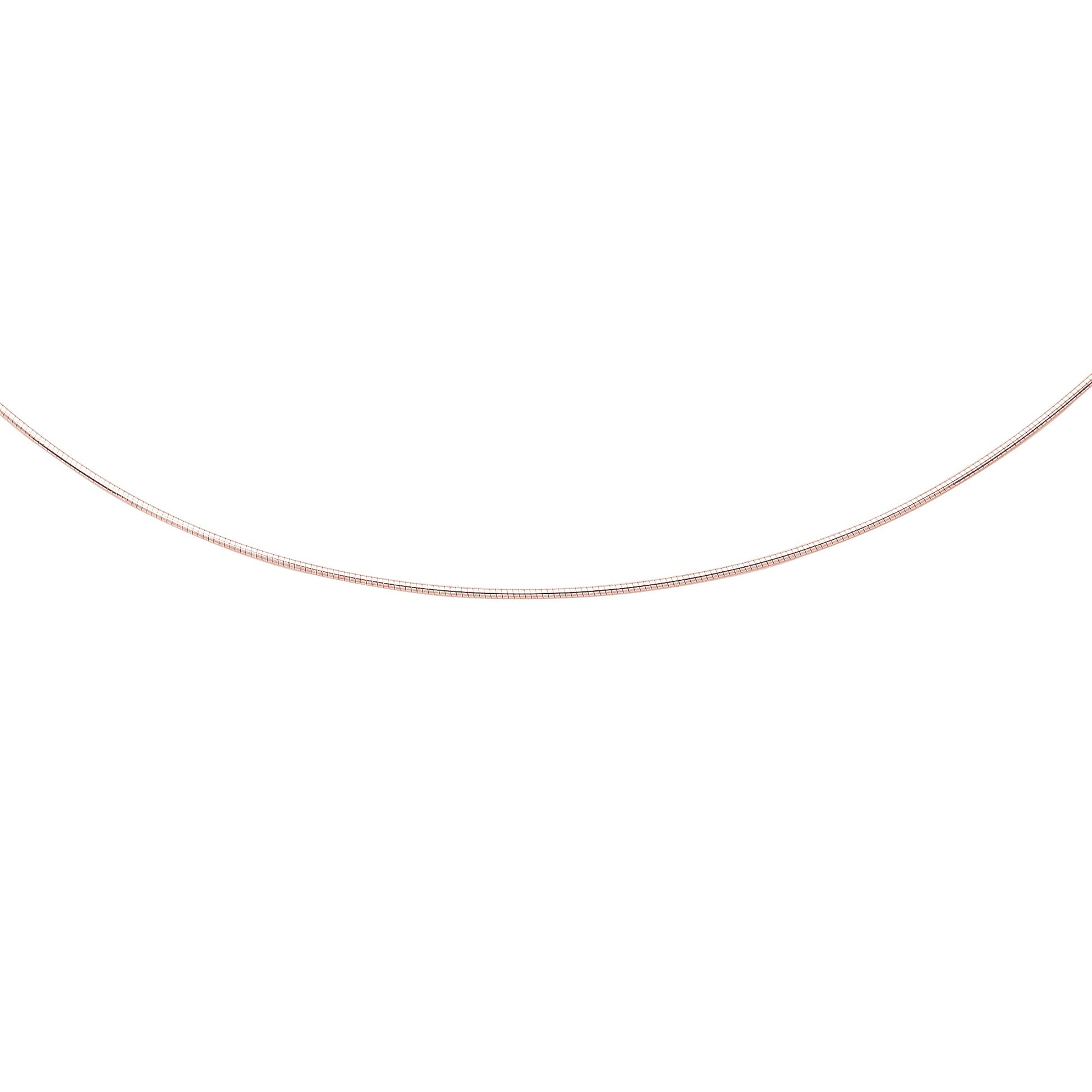 Royal Chain 14K Gold 1.5mm Round Omega with Screw Back Lock PKROMD1