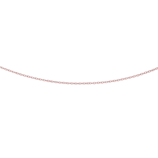 14K Gold 2.5mm Textured Cable Chain