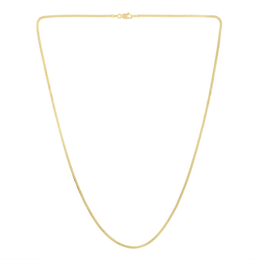 Royal Chain 14K Gold 1.65mm Popcorn Chain POP035
