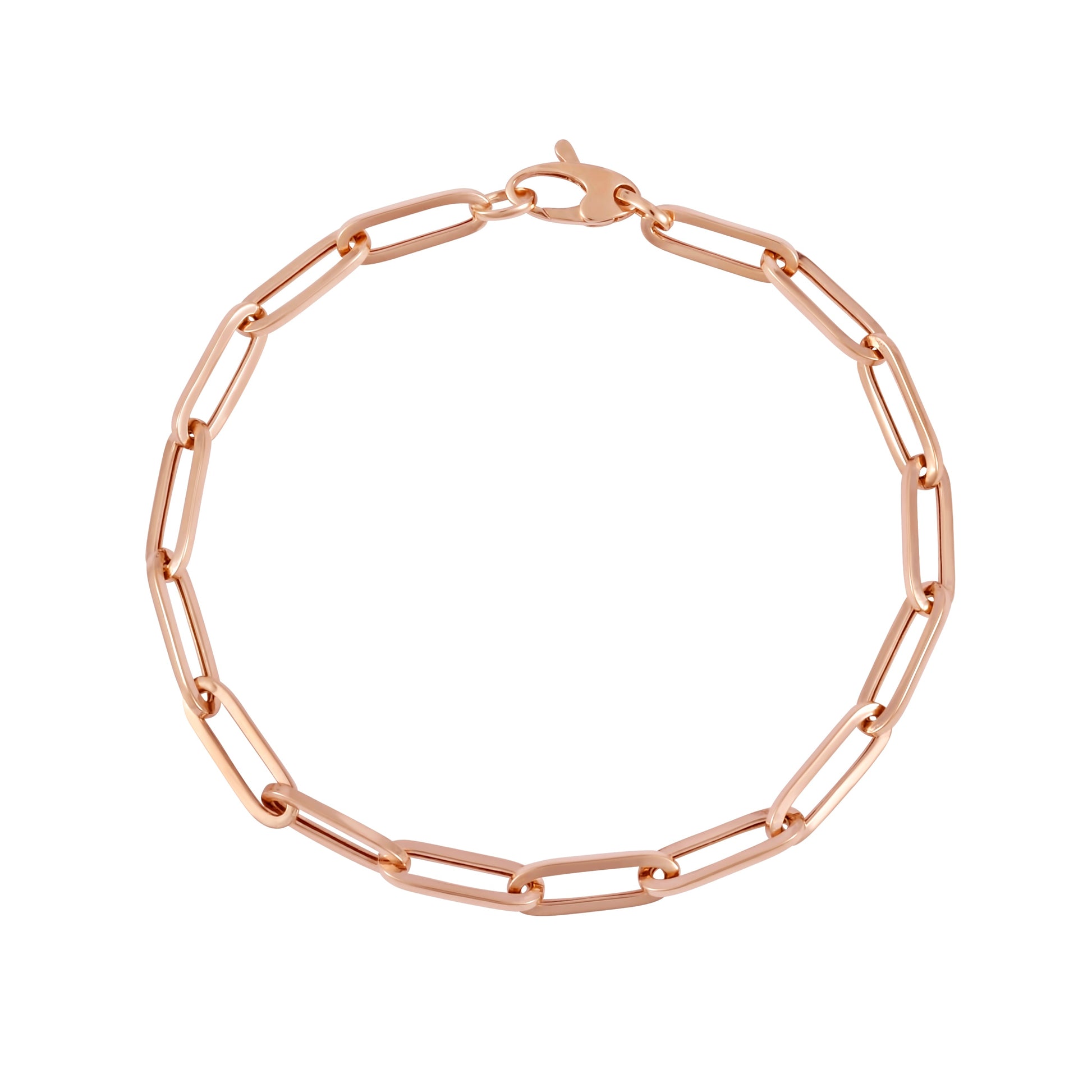 Royal Chain 14K Gold 4.2mm Paperclip Chain PRC11170