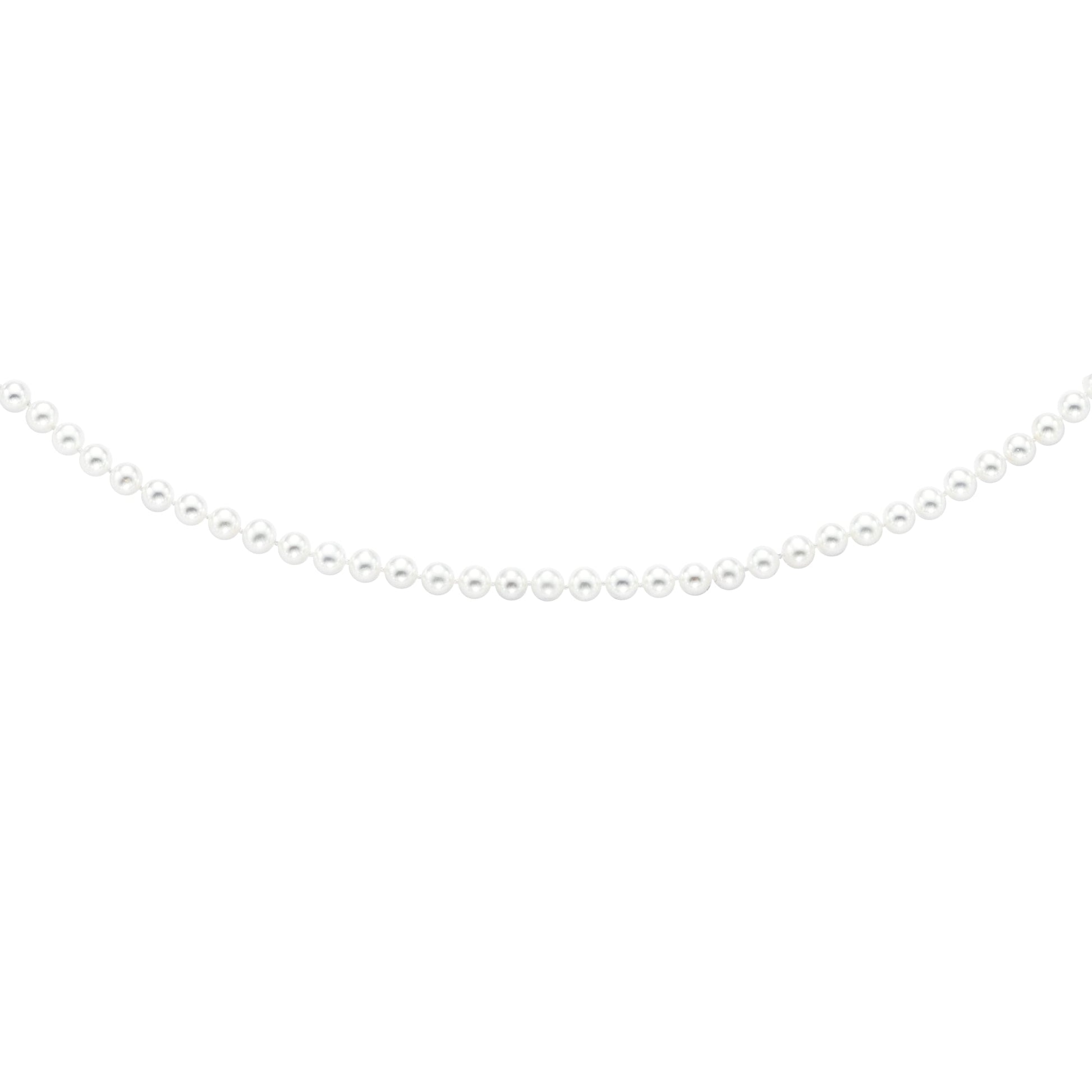 Royal Chain 14K Gold 6.0-6.5MM Pearl Strand Bracelet PRL101