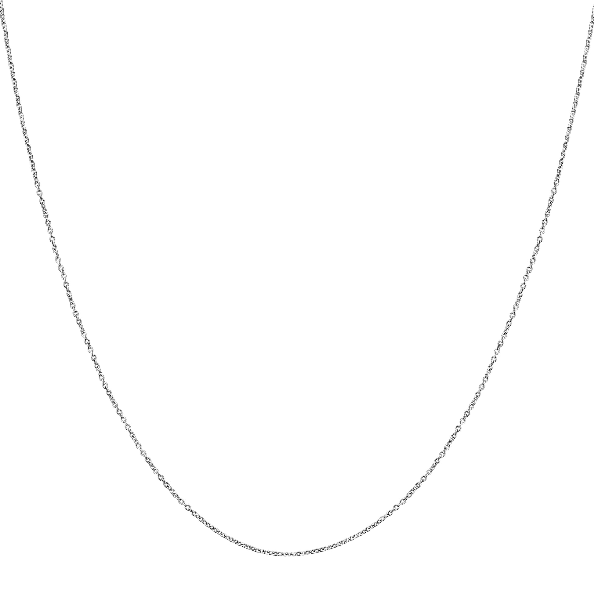 Royal Chain Platinum 1.2mm Oval Cable Chain PTRF030