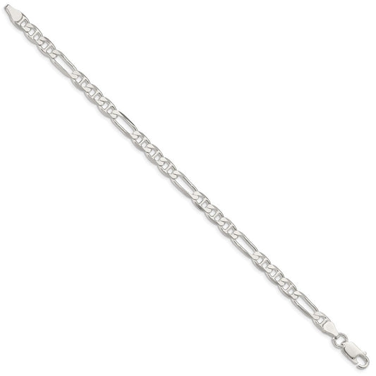 Sterling Silver 5.5mm Figaro Anchor Chain QAF150-8