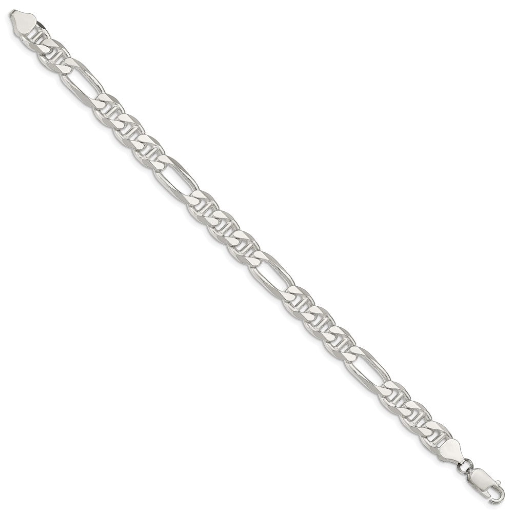 Sterling Silver 8.25mm Figaro Anchor Chain QAF220-8