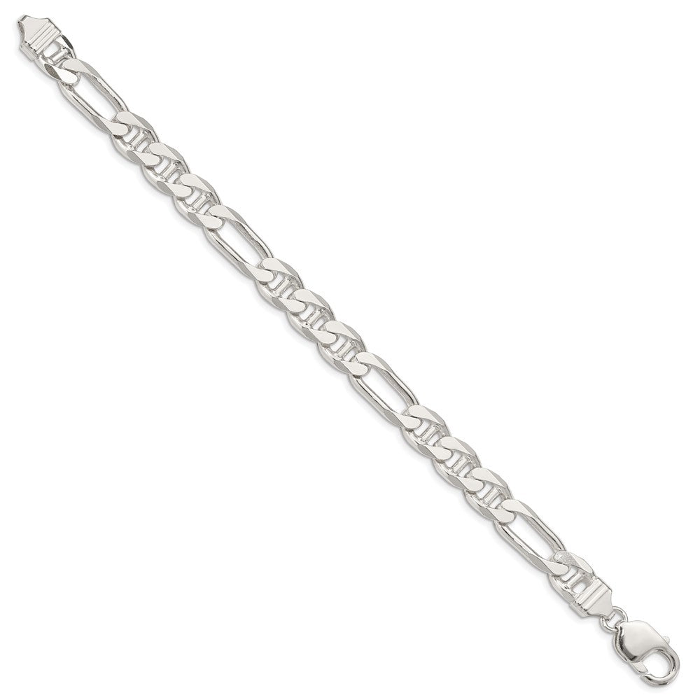 Sterling Silver 8.75mm Figaro Anchor Chain QAF250-8