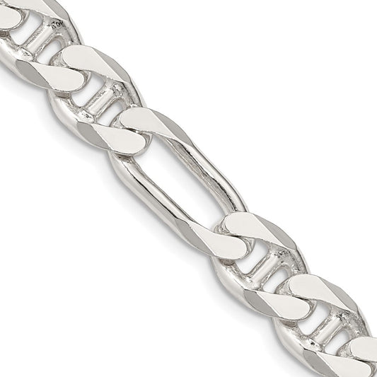 Sterling Silver 8.75mm Figaro Anchor ChainQAF250
