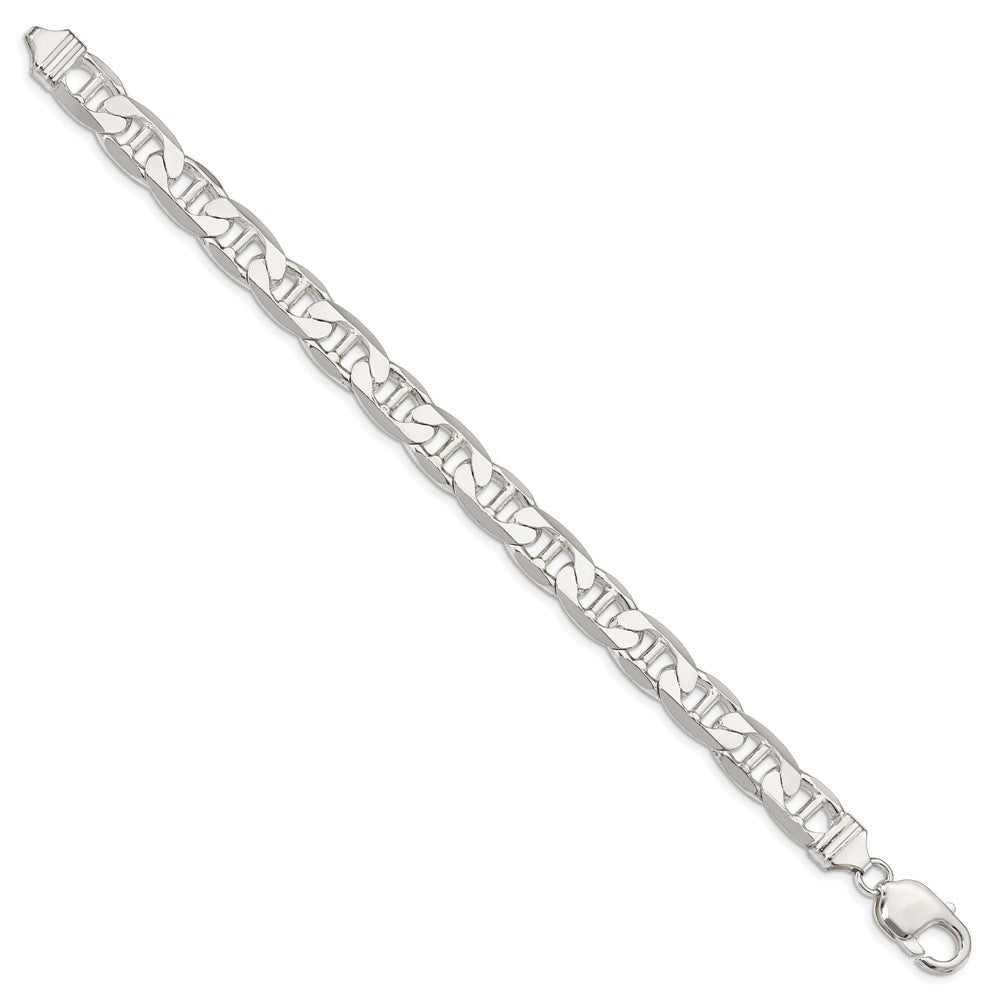 Sterling Silver 9.5mm Flat Anchor Chain QAN250-8