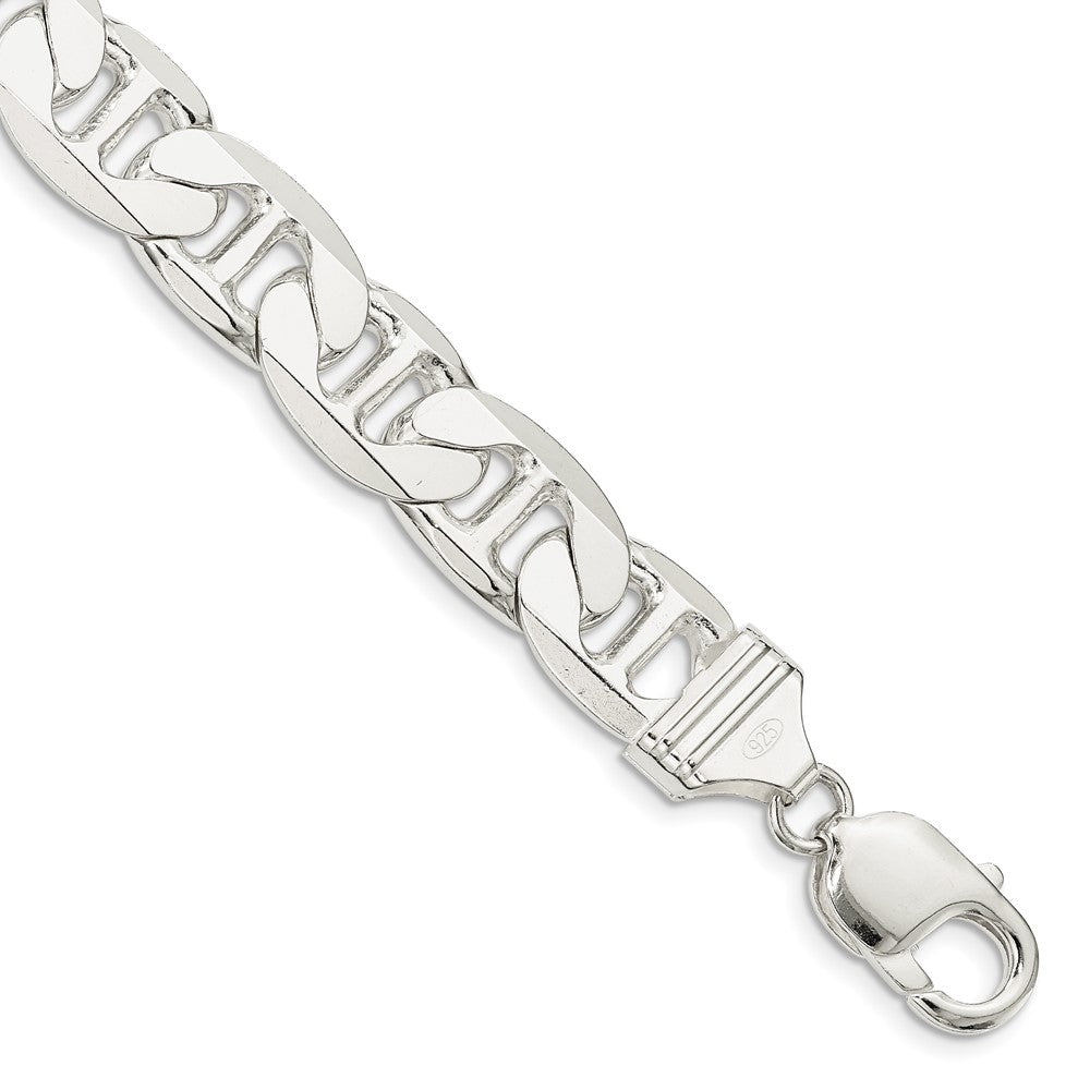 Sterling Silver 11.5mm Flat Anchor Chain QAN300-8