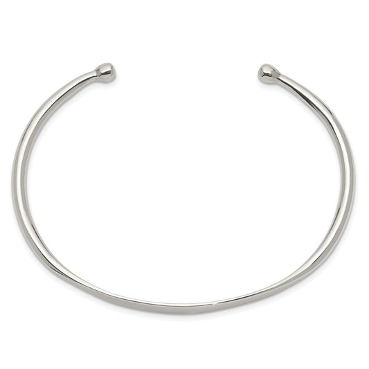 Sterling Silver Cuff Bangle QB269